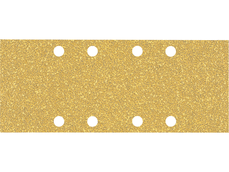Brusni papir EXPERT Bosch z 8 luknjami za vibracijske brusilnike, Dimenzije: 93x230mm, Zrnatost: 40, 2608900833